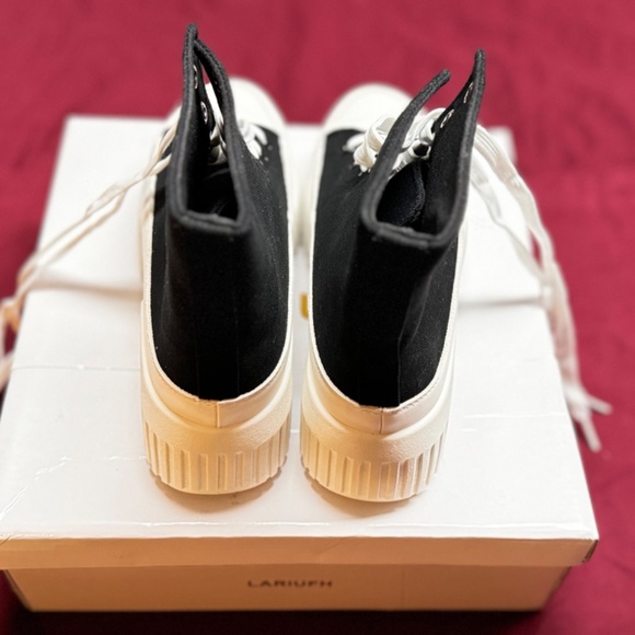 Hightop Platform Sneakers size 8 - Picture 3 of 5